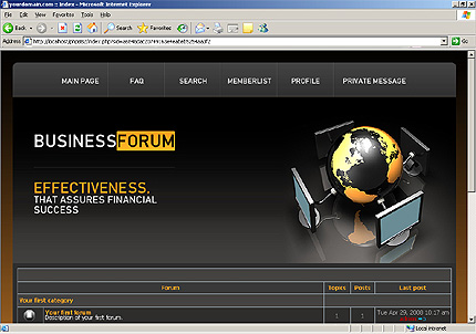 Website Template #19552