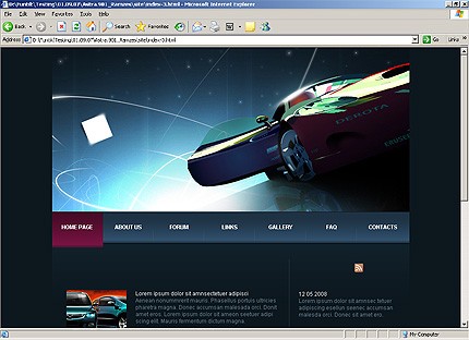 Website Template #19554