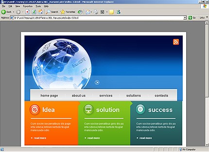 Website Template #19558