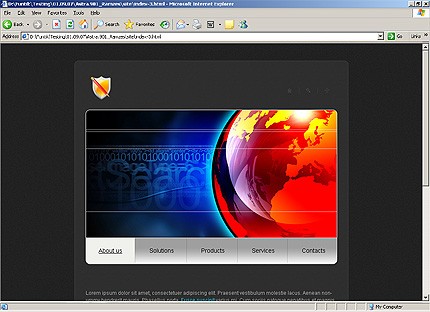 Website Template #19567