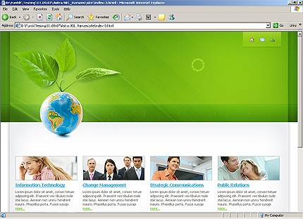 Website Template #19586