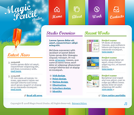 Website Template #19591