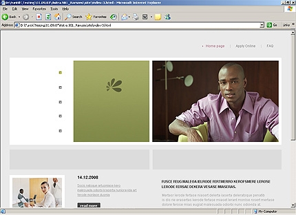 Website Template #19595