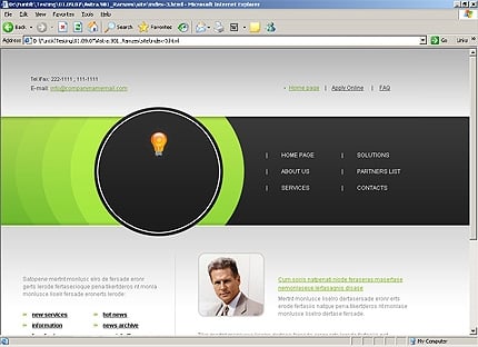 Website Template #19597