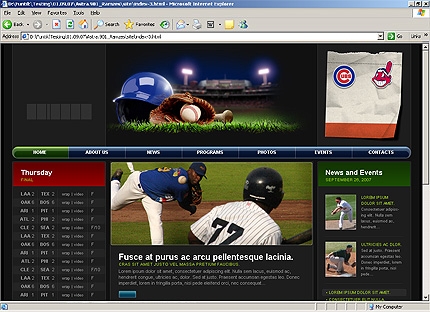 Website Template #19599