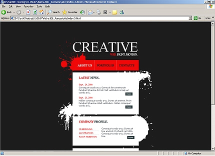 Website Template #19603