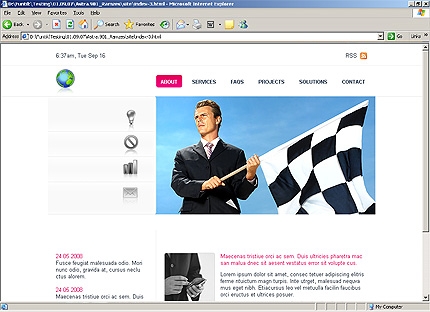 Website Template #19609