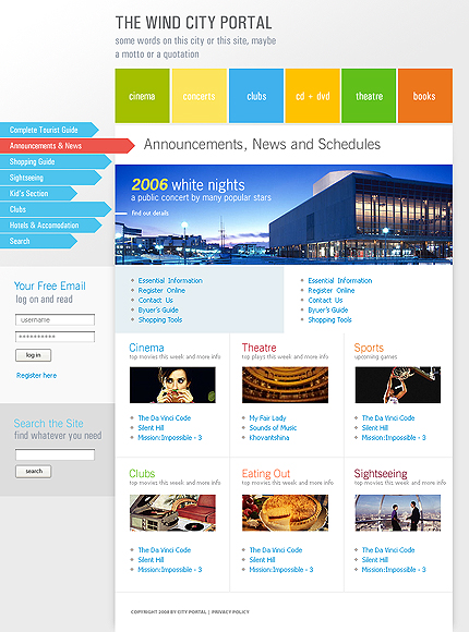 Website Template #19617