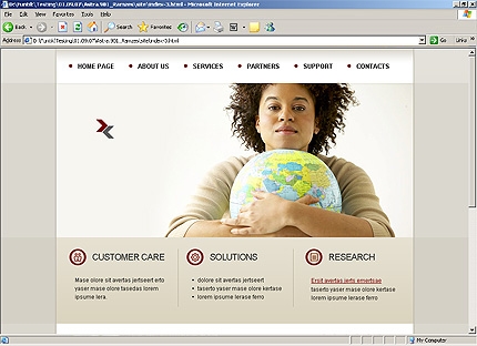 Website Template #19619