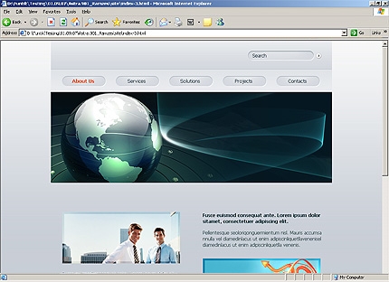 Website Template #19620