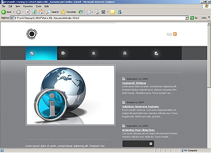 Website Template #19621