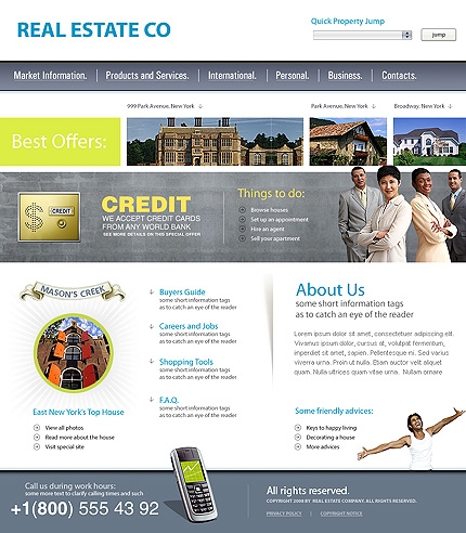 Website Template #19627