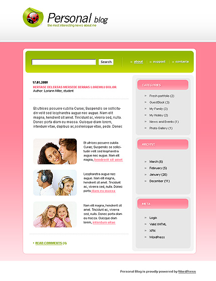 Website Template #19647