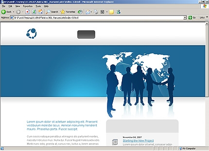 Website Template #19648