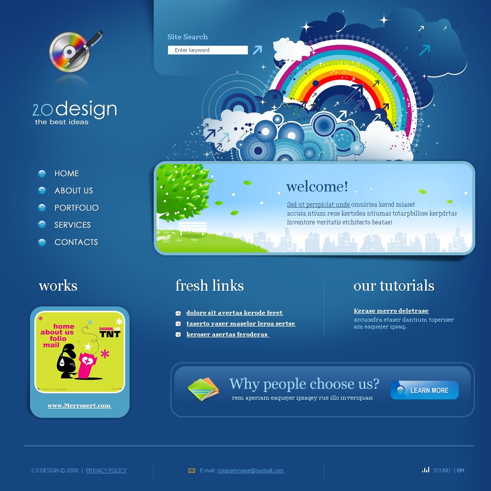 Flash site Design 2.0 Free Programs, Utilities and Apps
