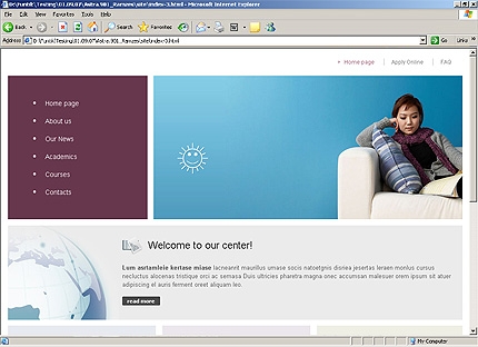 Microsoft Web Page Design