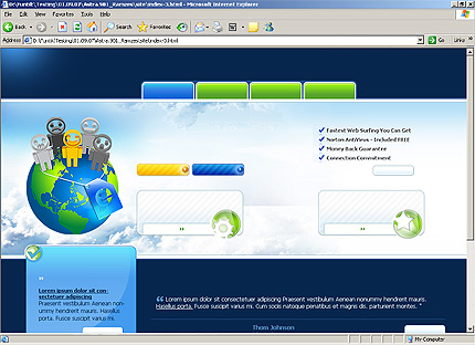 Website Template #19656