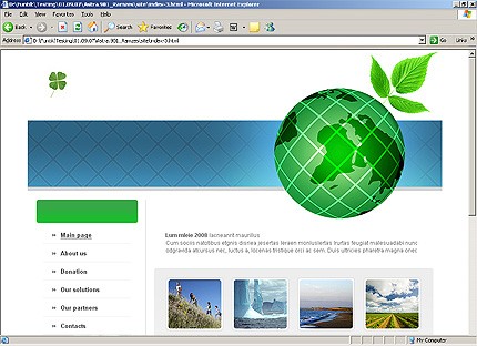 Website Template #19661
