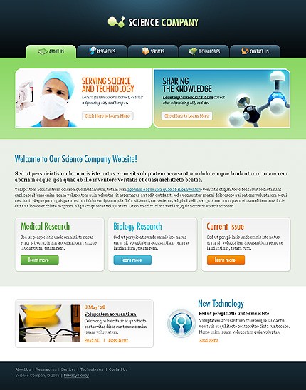 Website Template #19662