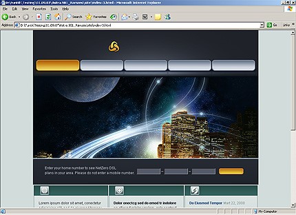 Website Template #19663