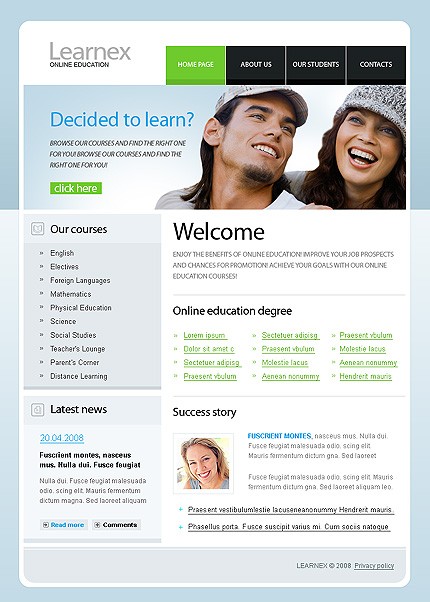 Website Template #19687