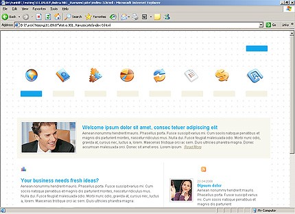 Website Template #19701