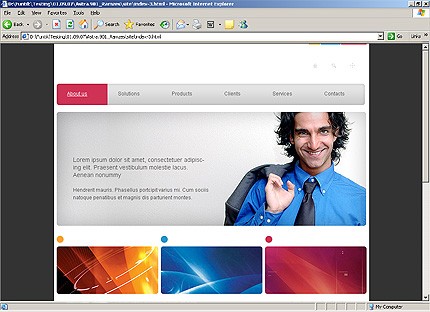 Website Template #19705