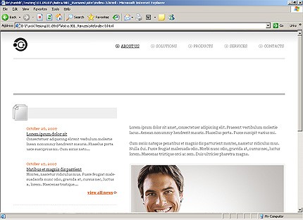 Website Template #19707