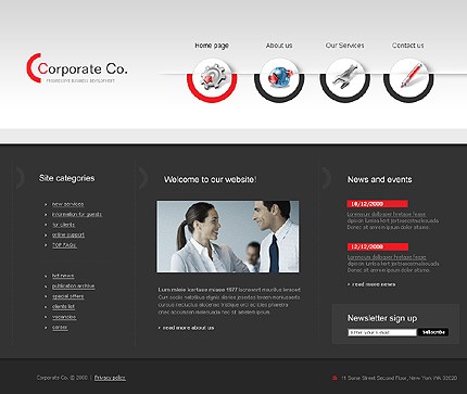 Website Template #19715