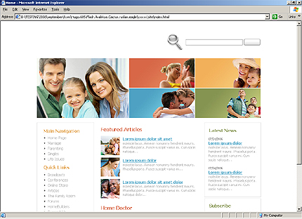 Website Template #19716