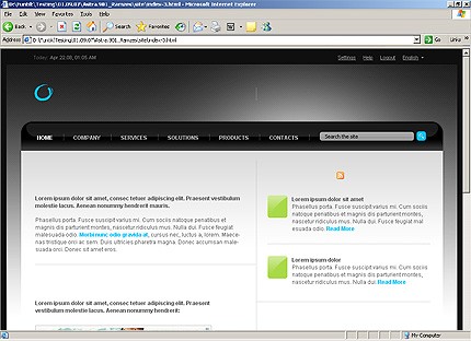 Website Template #19762