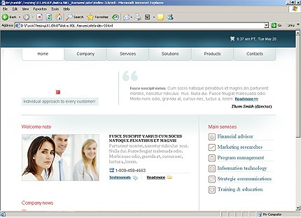 Website Template #19767
