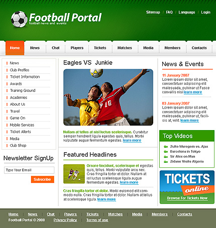 Website Template #19770