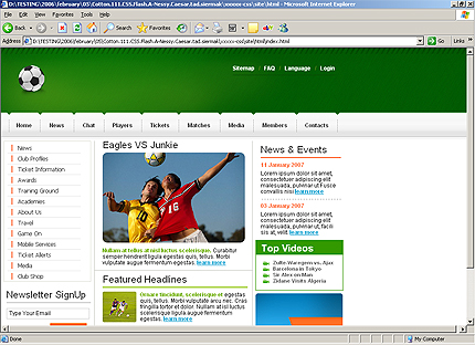 Website Template #19770