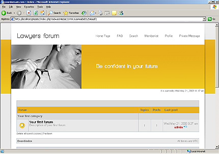 Website Template #19795