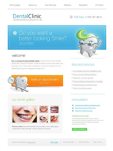 Website Template #19804