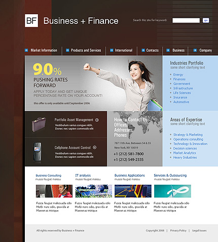Website Template #19807