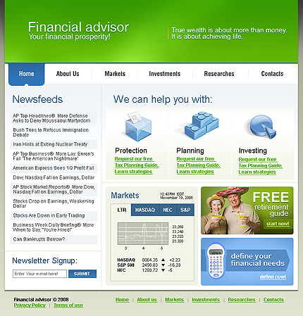 Website Template #19808