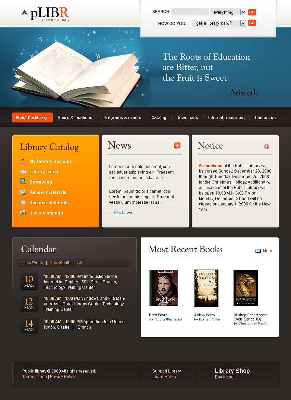 library-website-template-web-design-templates-website-templates