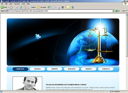 Website Template #19814