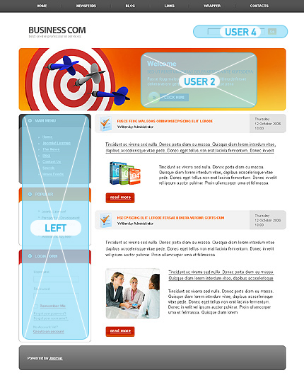 Website Template #19827