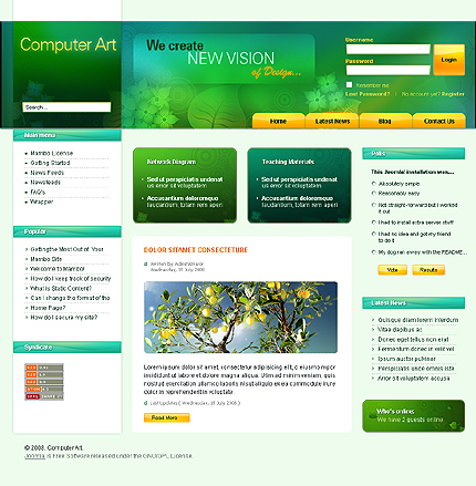 Website Template #19828