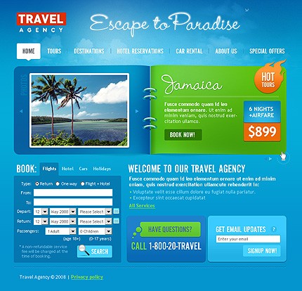 Website Template #19831
