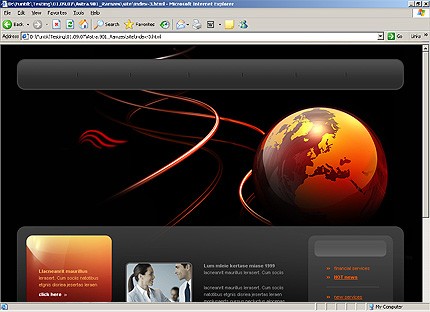 Website Template #19839
