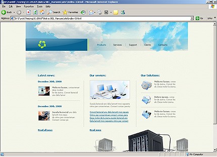 Website Template #19856