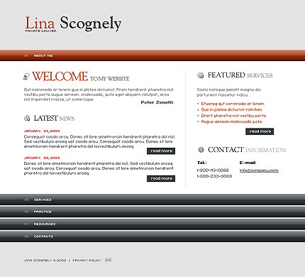 Website Template #19859