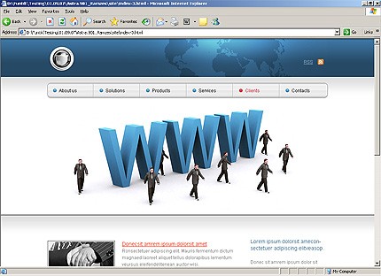 Website Template #19872