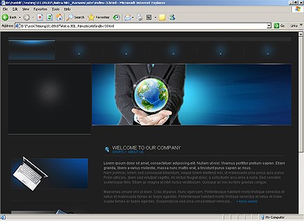 Website Template #19874