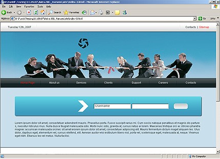 Website Template #19926