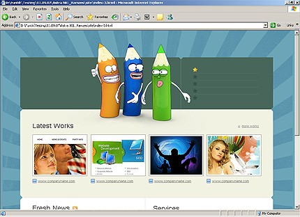 Website Template #19927